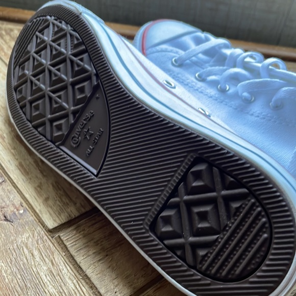 Converse All Star canvas sneakers size 5 white brand new without tag - Picture 4 of 7